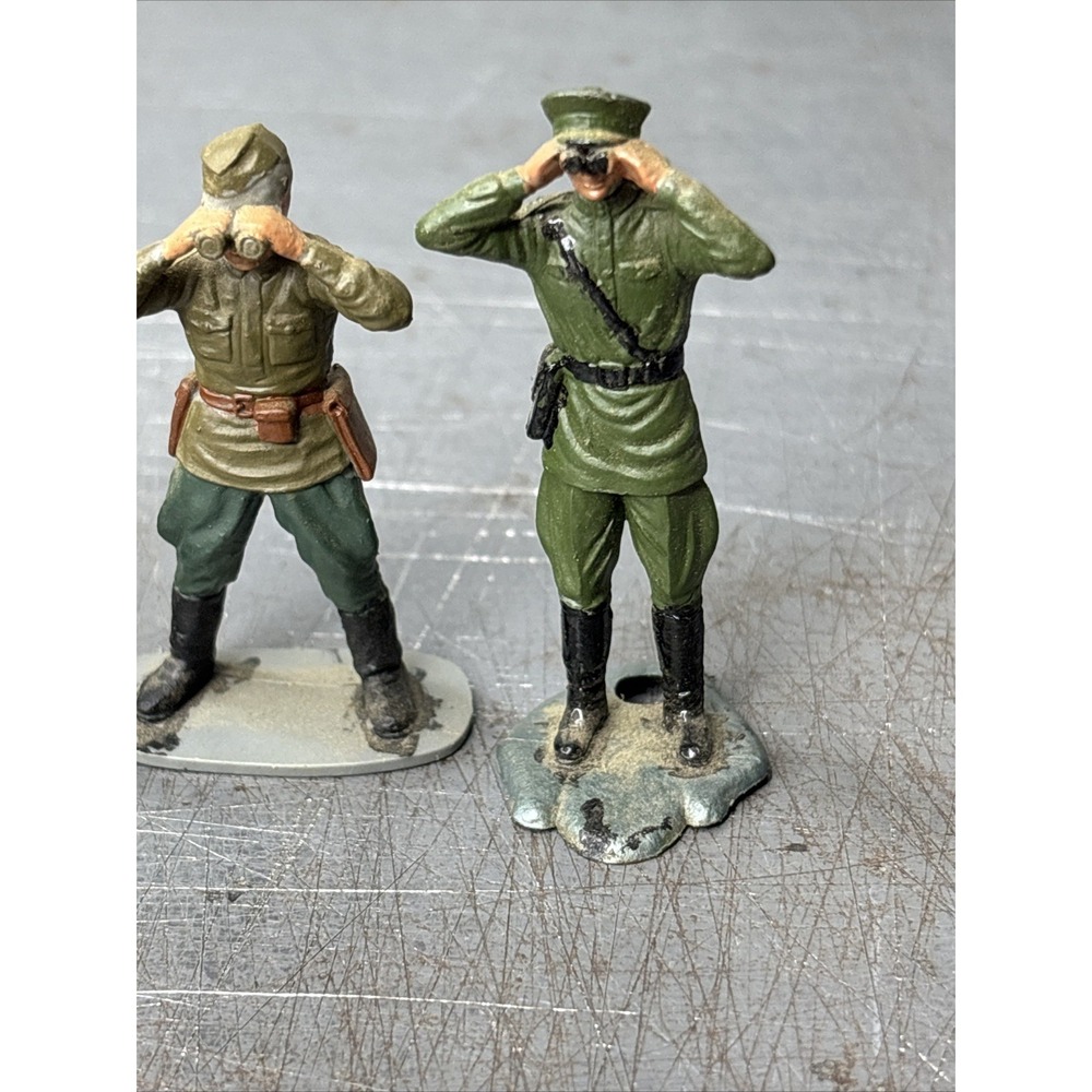 Lot of 4 WWII Soldiers & Officers 1:35 Scale Models‎ Completed and Painted - Picture 5 of 6